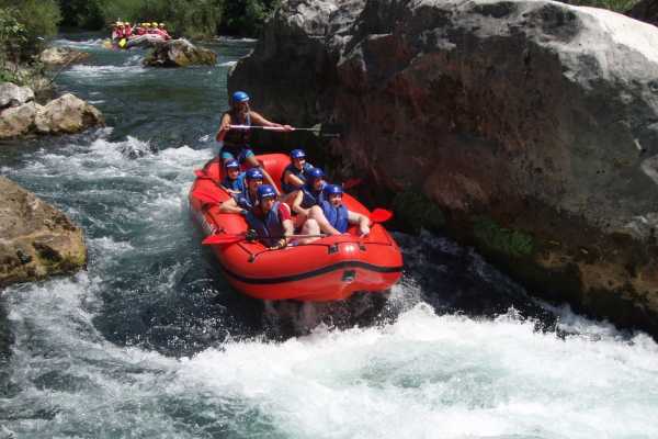 Rafting on the river Cetina in Croatia near town Omis 2026!  www.raft.hr