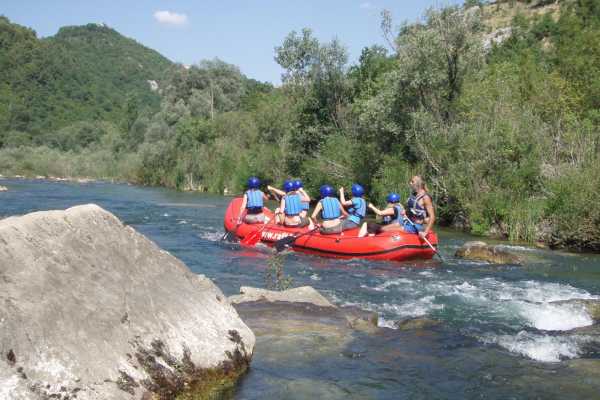 Rafting on the river Cetina in Croatia near town Omis 2026!  www.raft.hr