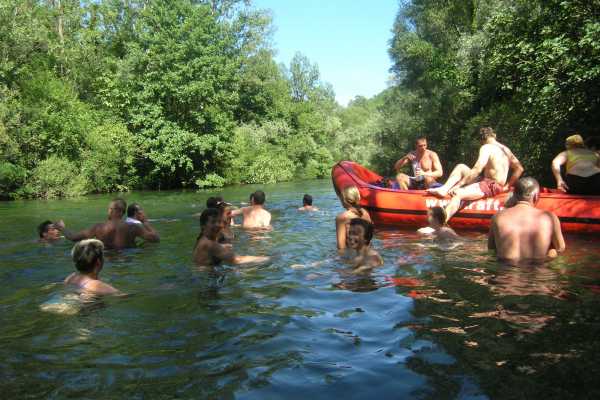 Rafting on the river Cetina in Croatia near town Omis 2026!  www.raft.hr