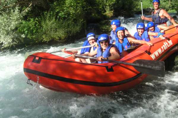 Rafting on the river Cetina in Croatia near town Omis 2026!  www.raft.hr