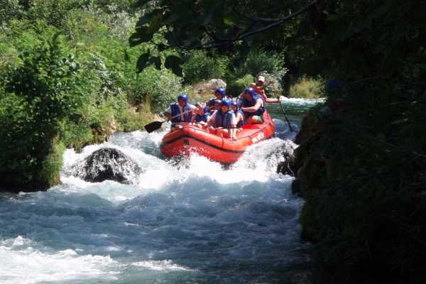 Rafting on the river Cetina in Croatia near town Omis 2026!  www.raft.hr