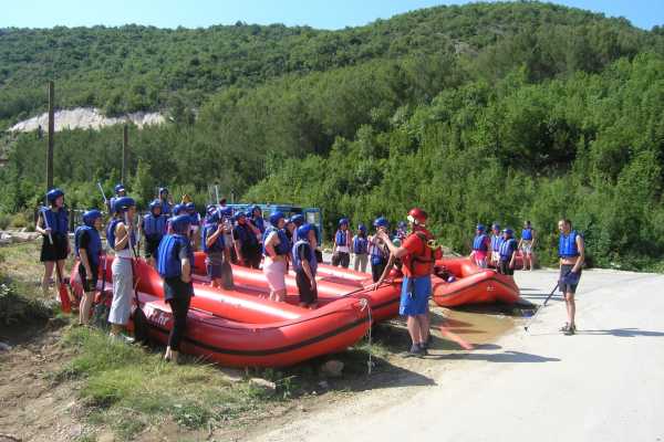 Rafting on the river Cetina in Croatia near town Omis 2026!  www.raft.hr