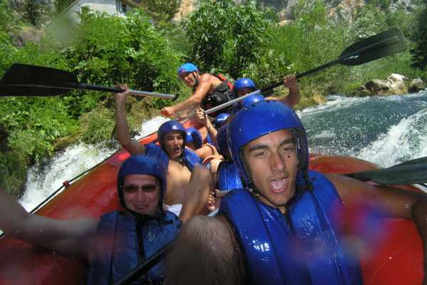 Rafting on the river Cetina in Croatia near town Omis 2026!  www.raft.hr