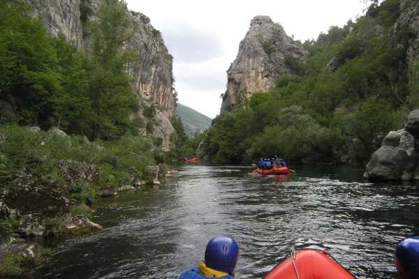 Rafting on the river Cetina in Croatia near town Omis 2026!  www.raft.hr