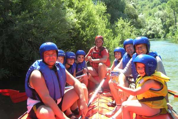 Rafting on the river Cetina in Croatia near town Omis 2026!  www.raft.hr