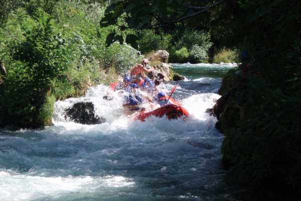 Rafting on the river Cetina in Croatia near town Omis 2026!  www.raft.hr