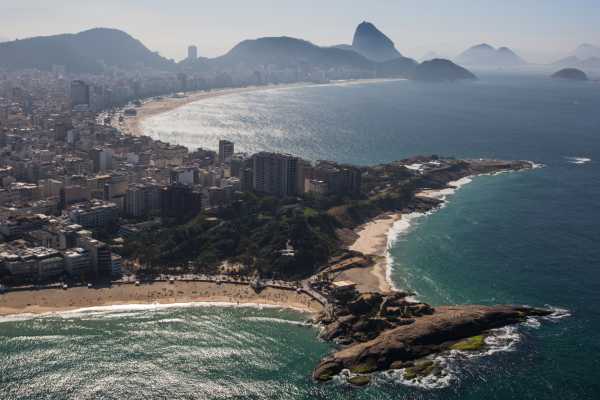 Ipanema and Copacabana Helicopter Flight