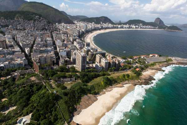 Ipanema and Copacabana Helicopter Flight