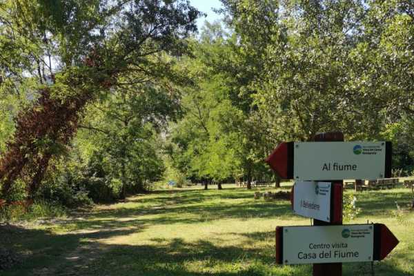 A sustainable village, a walk between past and future