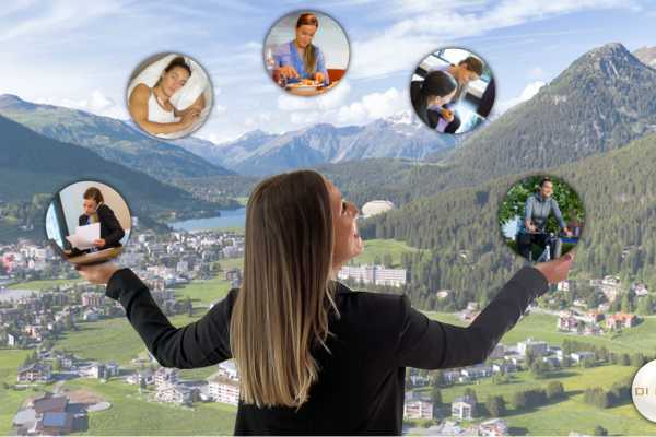 HRV Mindset Reset by DI MIND in Davos