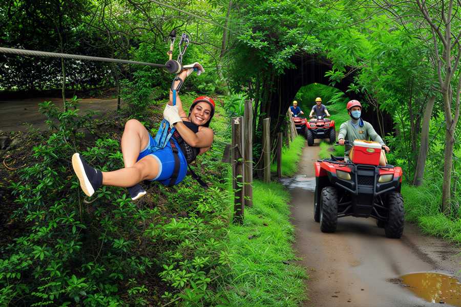 Congo Canopy ATV Original Zip-Line Combo