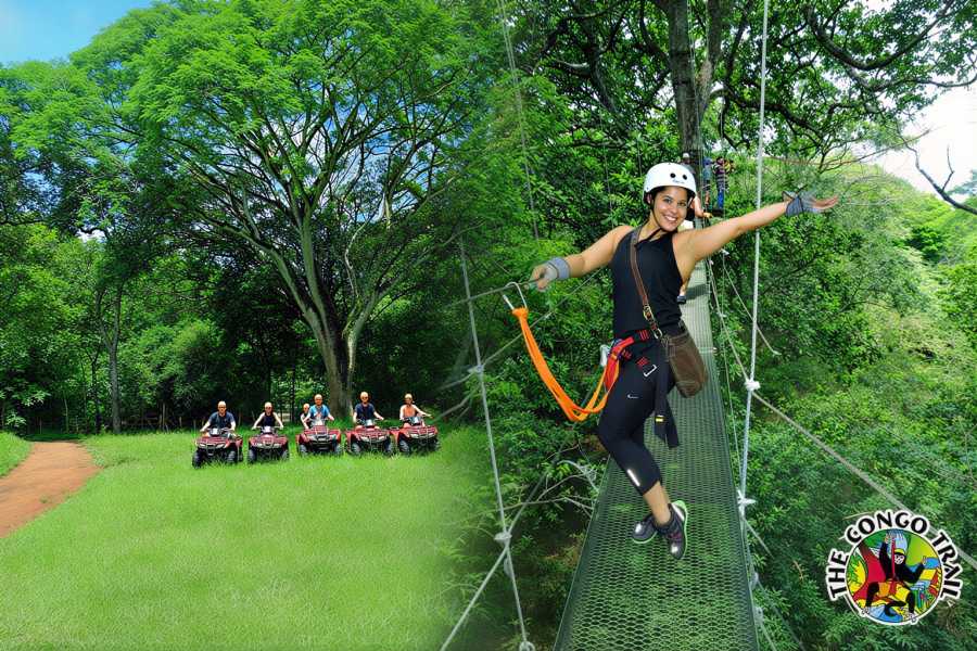 Congo Canopy ATV Original Zip-Line Combo