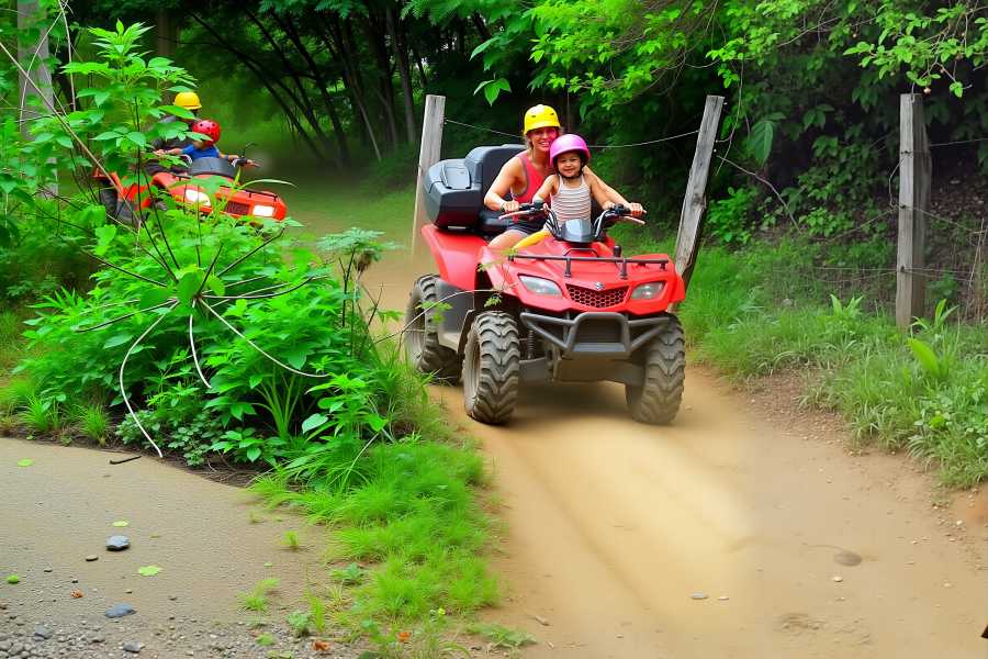 Congo Canopy ATV Extreme Zip-Line Combo