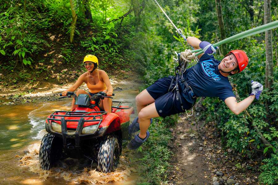 Congo Canopy ATV Extreme Zip-Line Combo