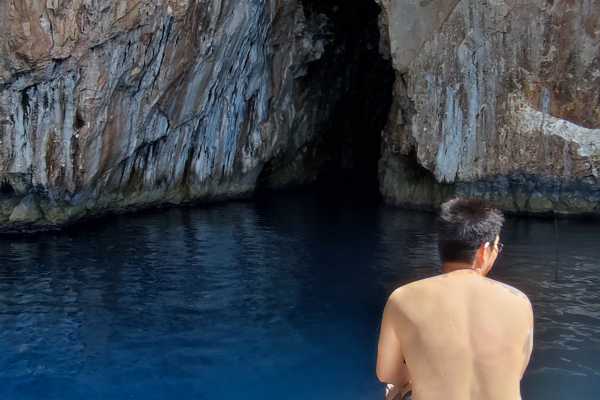 Full Day Private Boat to Grama Bay , Smugglers Canyon & Blue Cave