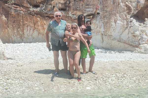Full Day Private Boat to Grama Bay , Smugglers Canyon & Blue Cave