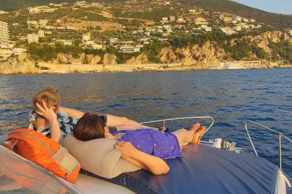 Private 2 H Boat Vlore Bay Sunset Cruise