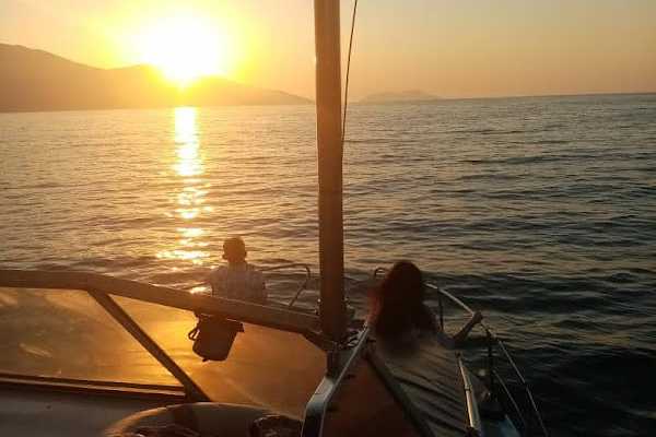Private 2 H Boat Vlore Bay Sunset Cruise