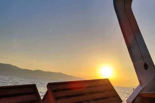 Private 2 H Boat Vlore Bay Sunset Cruise