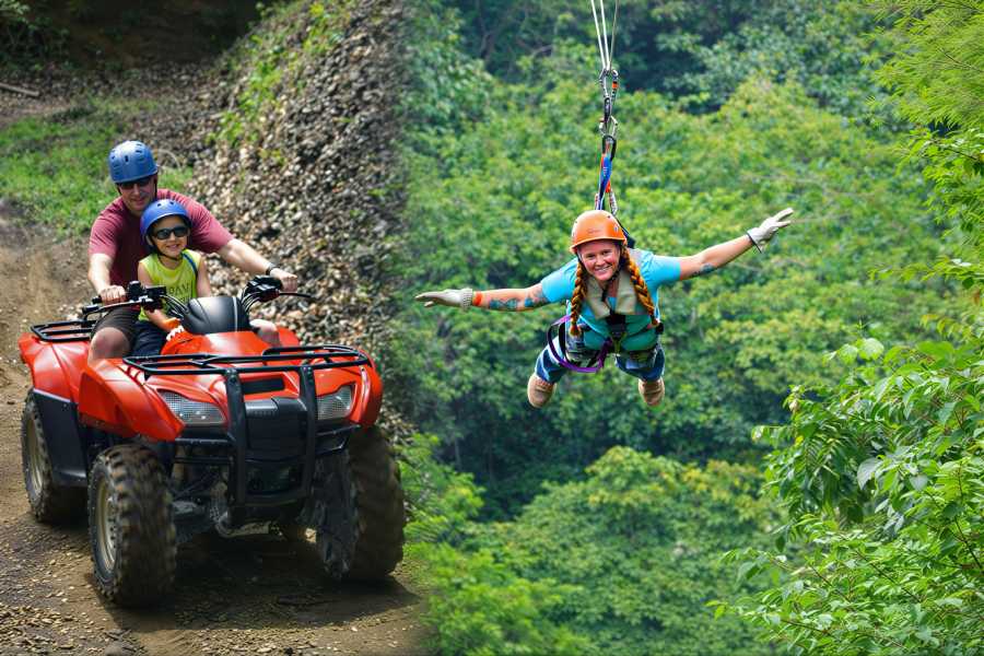 Congo Canopy 400cc ATV Canopy Zip-Line Combo