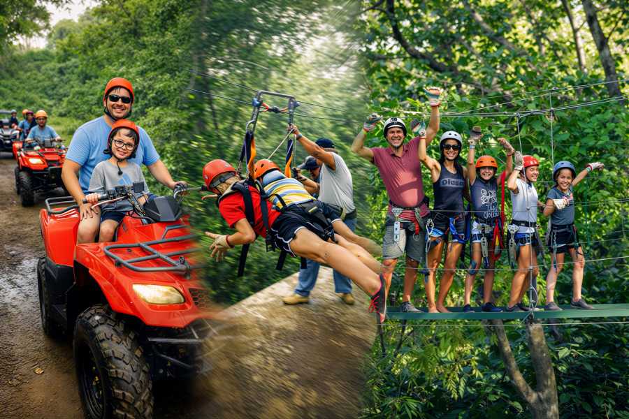 Congo Canopy 400cc ATV Canopy Zip-Line Combo