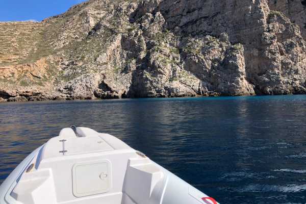 Tour in gommone di Favignana e Levanzo da Trapani