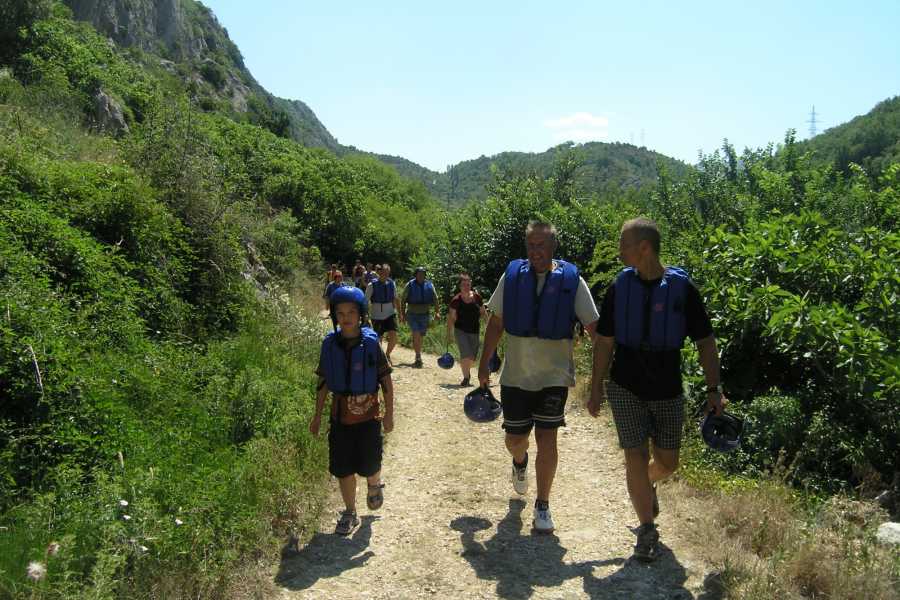 Dalmatian Adventures Rafting on the river Cetina in Croatia near town Omis!!!  www.raft.hr