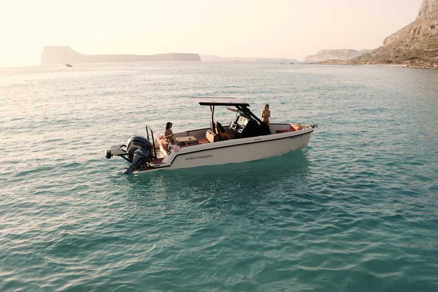 Destination Platanias From Kissamos with Private Boats to Balos Beach and Gramvousa Island