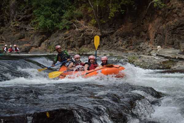White Water Rafting and Canopy