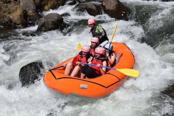 White Water Rafting and Canopy