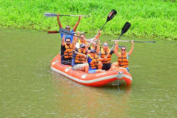 White Water Rafting and Canopy