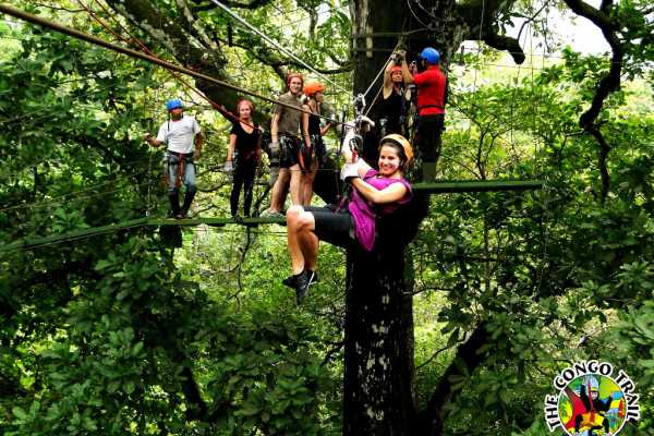 White Water Rafting and Canopy
