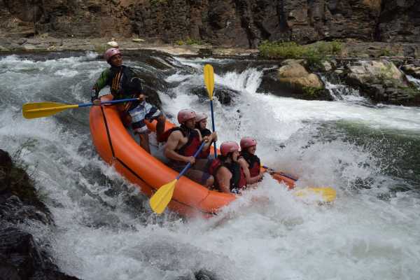 White Water Rafting and Canopy