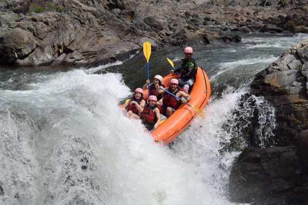 White Water Rafting and Canopy