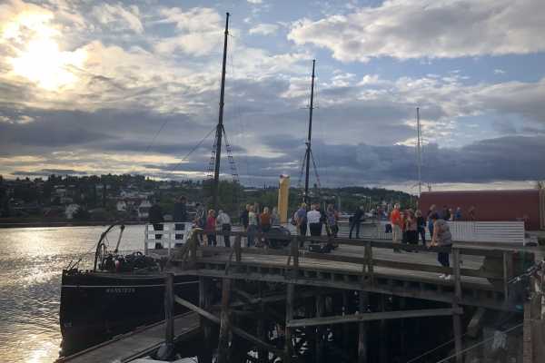 Fra kai til kai p&aring; Trondheimsfjorden