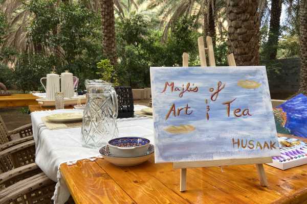 Majlis of Art and Tea: Painting Experience