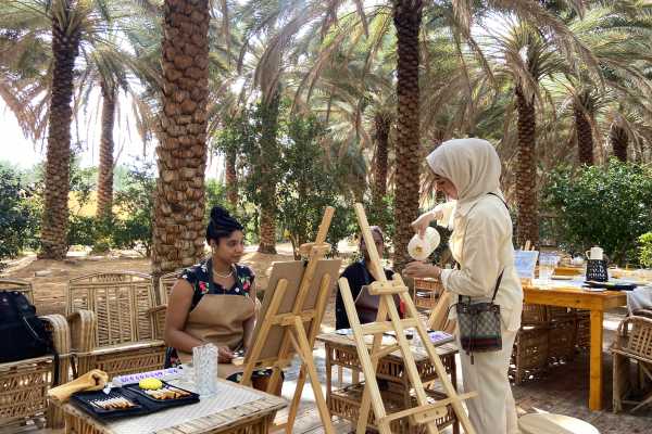 Majlis of Art and Tea: Painting Experience