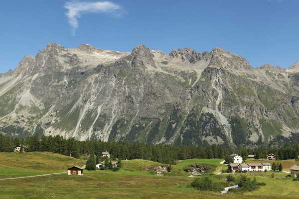 Pferdeomnibus- Fahrt von Fex nach Sils