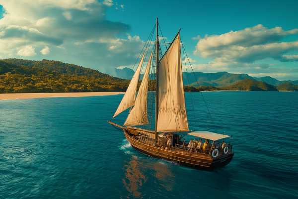 PICKUP IN RIO + ARRAIAL SCHOONER CRUISE + LUNCH