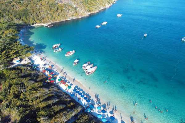 PICKUP IN RIO + ARRAIAL SCHOONER CRUISE + LUNCH