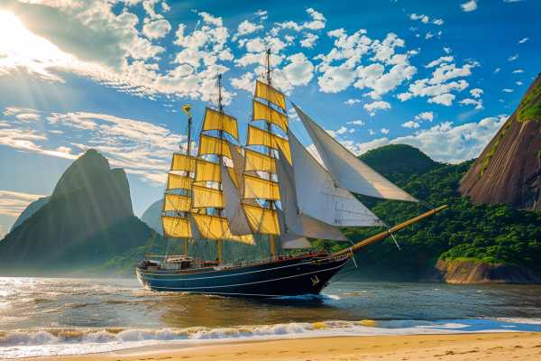 PICKUP IN RIO + ILHA GRANDE SCHOONER CRUISE + LUNCH