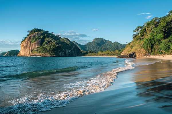 PICKUP IN RIO + ILHA GRANDE SCHOONER CRUISE + LUNCH