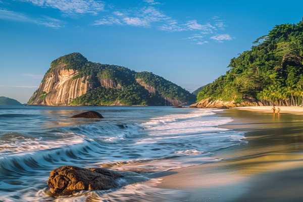 PICKUP IN RIO + ILHA GRANDE SCHOONER CRUISE + LUNCH