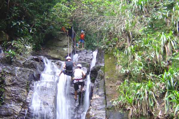 ABSEILING DOWN HORTO WATERFALL + TIJUCA FOREST