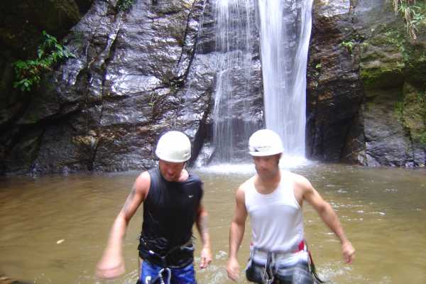 ABSEILING DOWN HORTO WATERFALL + TIJUCA FOREST