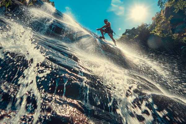 ABSEILING DOWN HORTO WATERFALL + TIJUCA FOREST