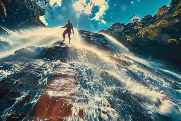 ABSEILING DOWN HORTO WATERFALL + TIJUCA FOREST
