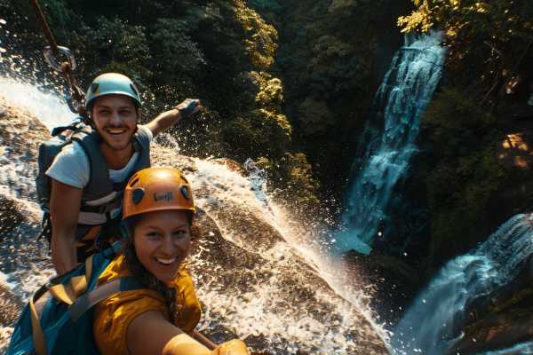 ABSEILING DOWN HORTO WATERFALL + TIJUCA FOREST