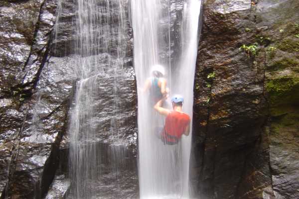 ABSEILING DOWN HORTO WATERFALL + TIJUCA FOREST