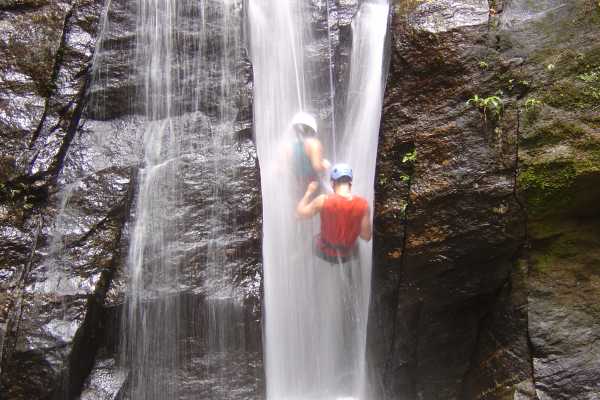 ABSEILING DOWN HORTO WATERFALL + TIJUCA FOREST